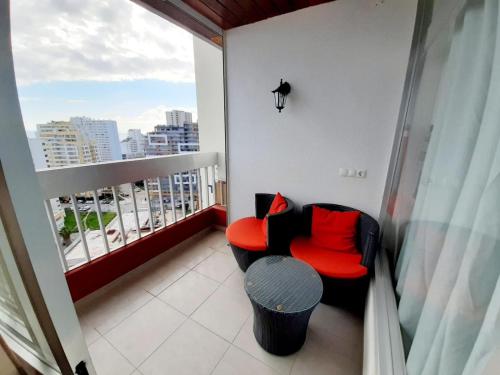 Posezení v ubytování Apartamento em Portimão