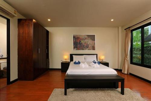 Postel nebo postele na pokoji v ubytování Villa Salika