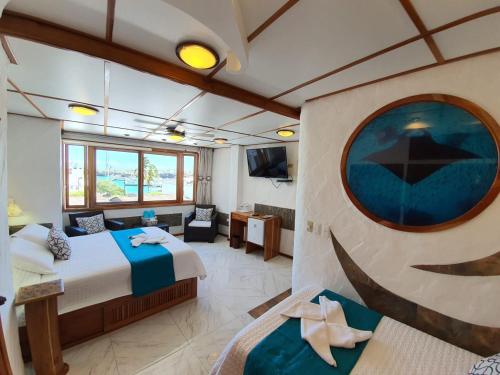 Postel nebo postele na pokoji v ubytování Casa Ocean Pier
