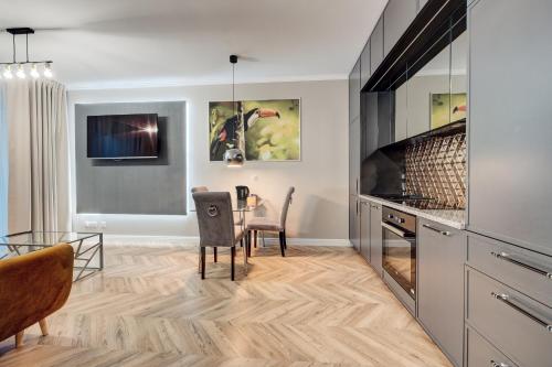 Dapur atau dapur kecil di NOVA Oasis Garden