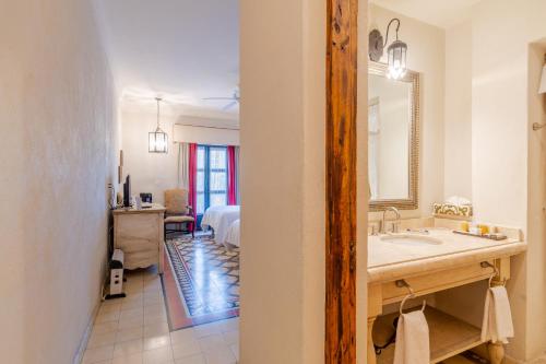 Koupelna v ubytování Hotel Casa Primavera Boutique & Spa