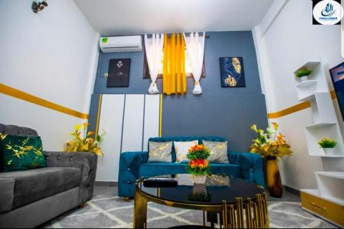 Χώρος καθιστικού στο Appartement