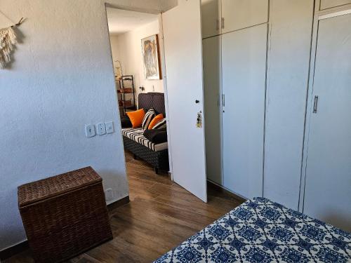 Katil atau katil-katil dalam bilik di Casa de hóspedes em Buzios
