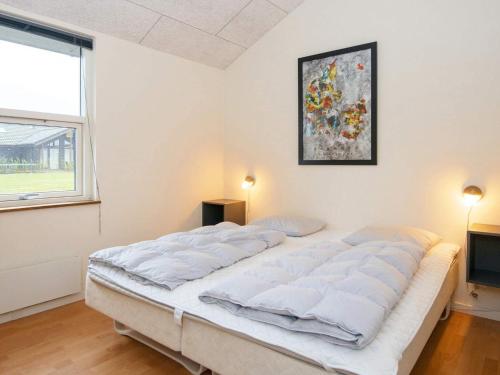 Postel nebo postele na pokoji v ubytování Holiday home Ansager XXXVI