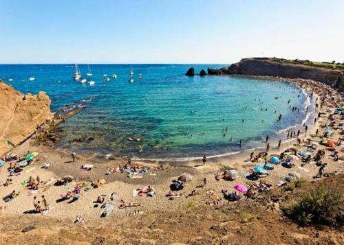 Camping Carabasse Vias plage.