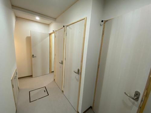 雪宿Snow Lodge tesisinde bir banyo