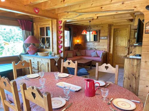 Les Gets - Chalet familial aux pieds des pistes, 9 personnes