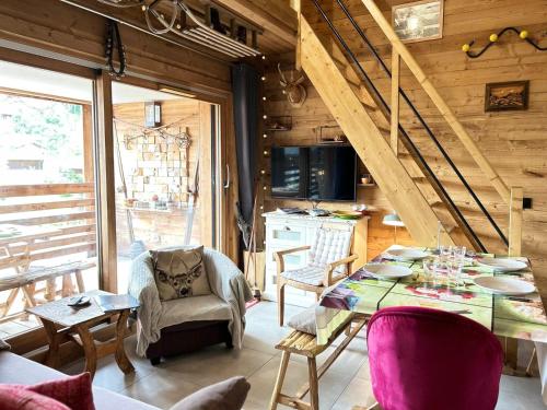 Appartement Haut Standing au Cœur des Gets - Proche Commerces, Garage et Spa - FR-1-623-270