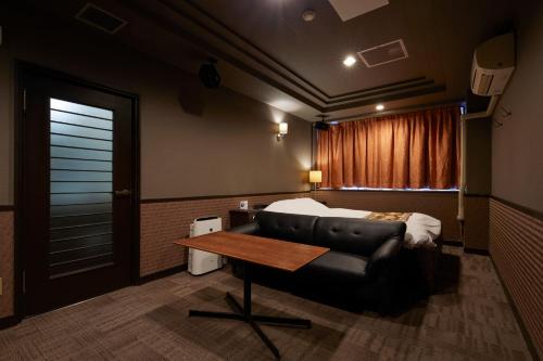Posezení v ubytování ROOM Sodegaura