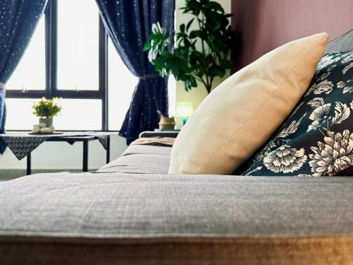 Χώρος καθιστικού στο Eco Kanvas Soho Suites