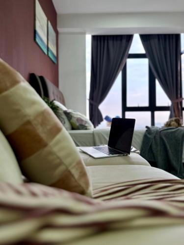 Ένα ή περισσότερα κρεβάτια σε δωμάτιο στο Eco Kanvas Soho Suites