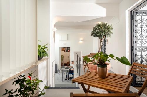 Гостиная зона в alle Stelle b&b