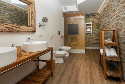 Ванная комната в alle Stelle b&b