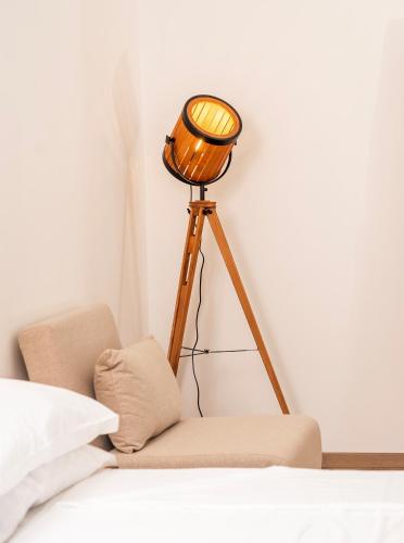 Кровать или кровати в номере alle Stelle b&b