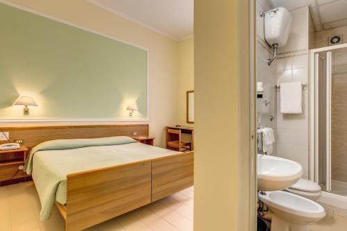 Ванная комната в Hotel Igea