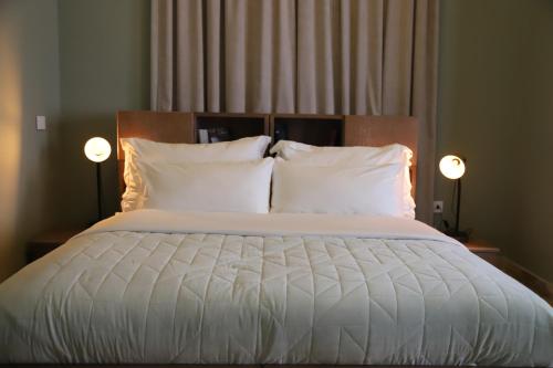 Letto o letti in una camera di Hotel Lost Gemmayzeh