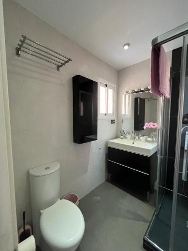 Et badeværelse på Apartamento La Marquesa