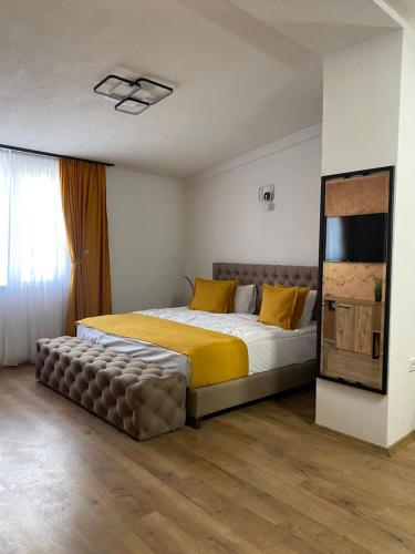 Cama ou camas em um quarto em Hotel Restaurant Domestika