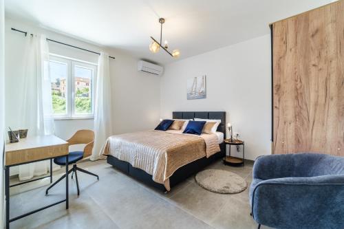 Postel nebo postele na pokoji v ubytování Janie