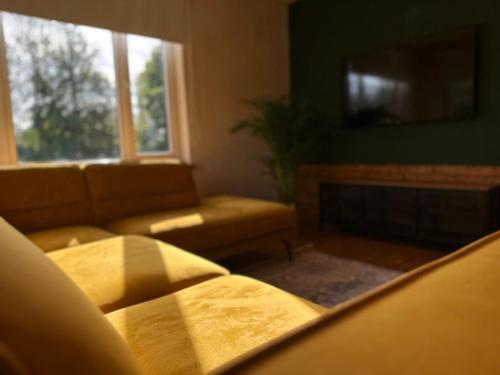 Χώρος καθιστικού στο Magical two bedroom apartment in Viljandi