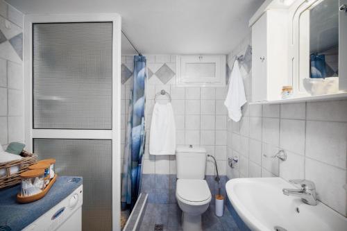 Koupelna v ubytování Mitato View Serifos Platis Gialos