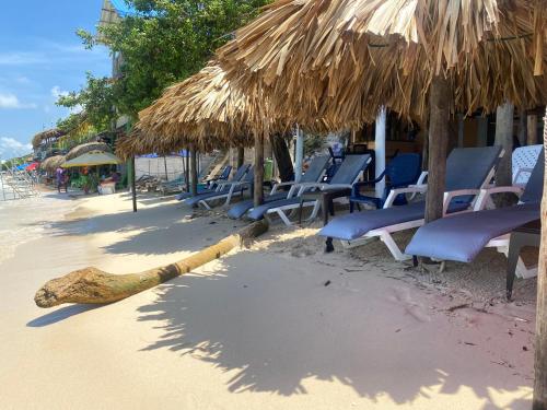 Playa de o cerca de este hostal o pensión