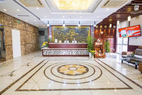 Khu vực sảnh/lễ tân tại Tay Bac Hotel Da Nang