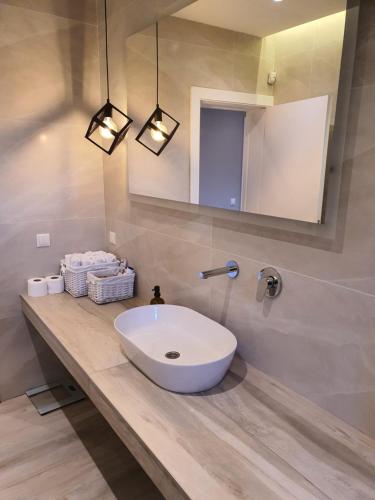 Un baño de Villa Aida