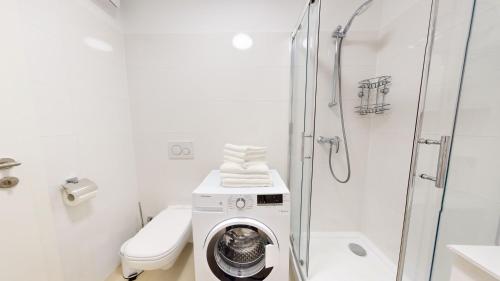 Koupelna v ubytování ALON HOMES Vienna - Premium City Center Apartments