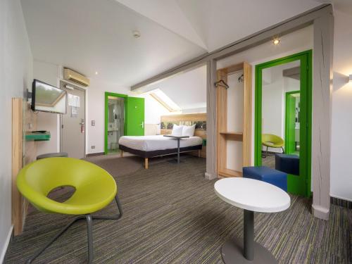 Χώρος καθιστικού στο ibis Styles Sarrebourg