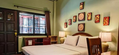 Letto o letti in una camera di Hoh Guesthouse