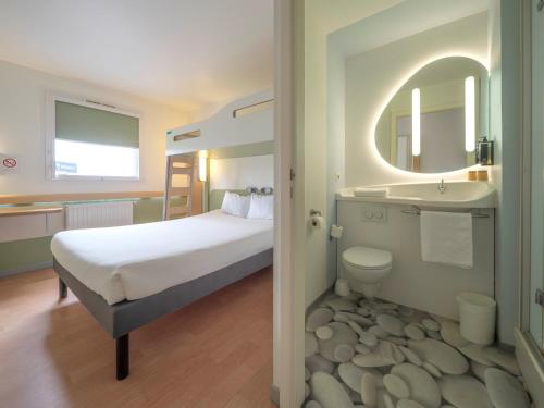 Koupelna v ubytování Ibis Budget Sarrebourg Buhl
