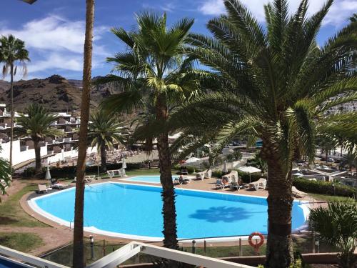 Bazén v ubytovaní Suite Monte Golf à Playa del Cura, Grande Canarie, le Soleil toute l’année, ici c’est possible ! alebo v jeho blízkosti