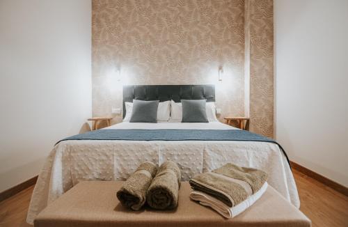 Postel nebo postele na pokoji v ubytování Apartamentos Turaca