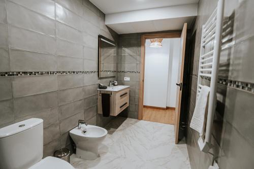 Koupelna v ubytování Apartamentos Turaca