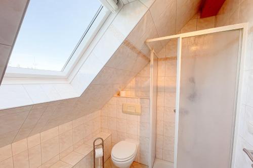 Et badeværelse på Ferienhaus Meer