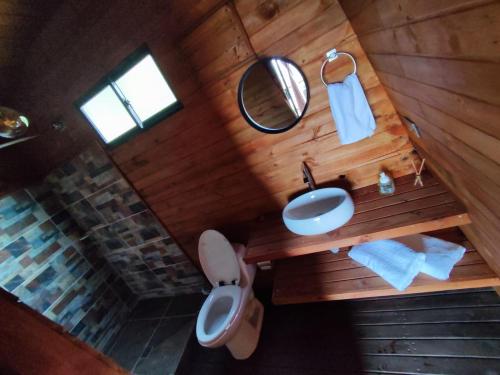 Koupelna v ubytování Breeze Glamping -Guatape