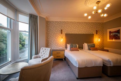 Katil atau katil-katil dalam bilik di Ambleside Fell Rooms
