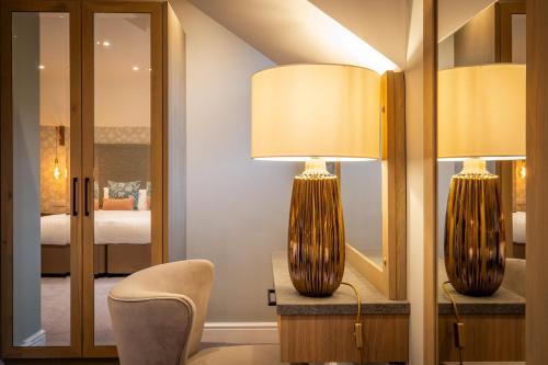 Katil atau katil-katil dalam bilik di Ambleside Fell Rooms