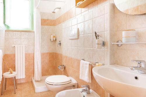 Koupelna v ubytování Pian Dei Mucini Resort