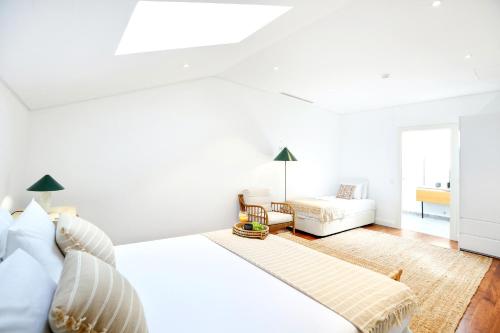 Ένα ή περισσότερα κρεβάτια σε δωμάτιο στο Zen & Tan Apartment