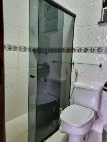 Suíte completa com SmarTV no centro de Belém tesisinde bir banyo