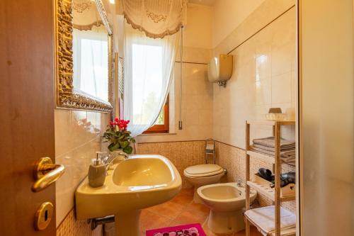 Ванная комната в Casa Vacanze Mongili
