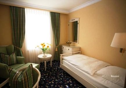 Katil atau katil-katil dalam bilik di Mokni's Palais Hotel & SPA