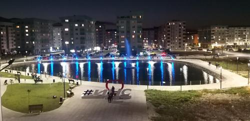 Γενική άποψη της πόλης Lukavica ή θέα της πόλης από  αυτό το διαμέρισμα
