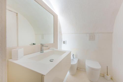 A bathroom at Casa Clelia