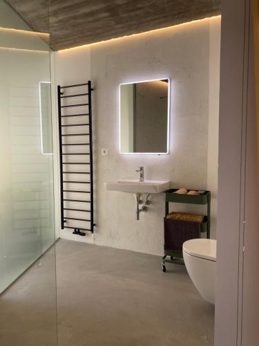 Vannituba majutusasutuses Pension Merano