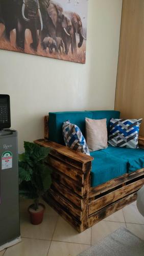 Et sittehjørne på Molly Airbnb