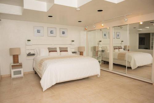 Postel nebo postele na pokoji v ubytování La Casa de Abajo