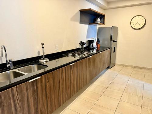 Dapur atau dapur kecil di Casa Victorias